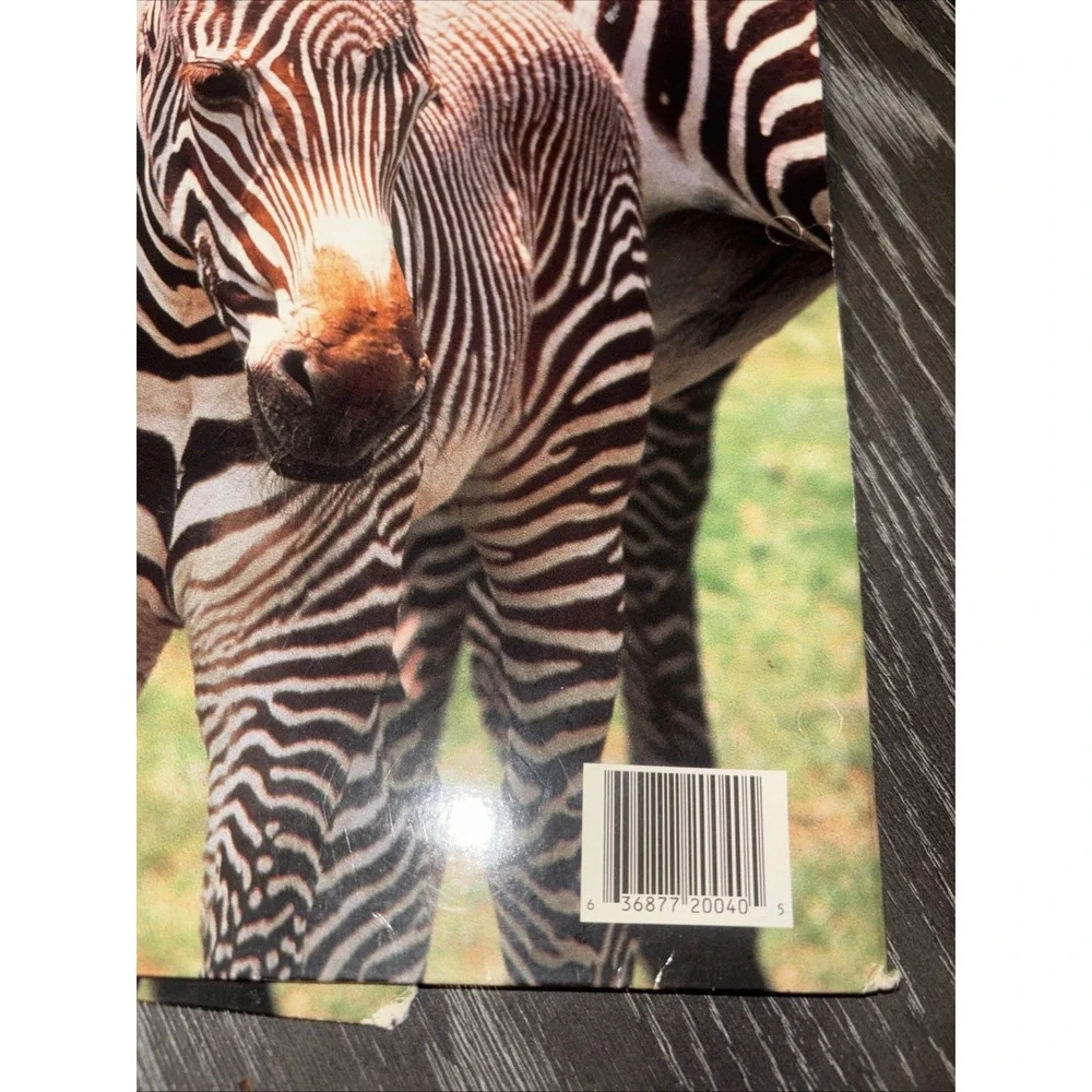 Vintage Wild Animal Collection Folders Universal Litho Duo Lot Of 2‎ Zibra